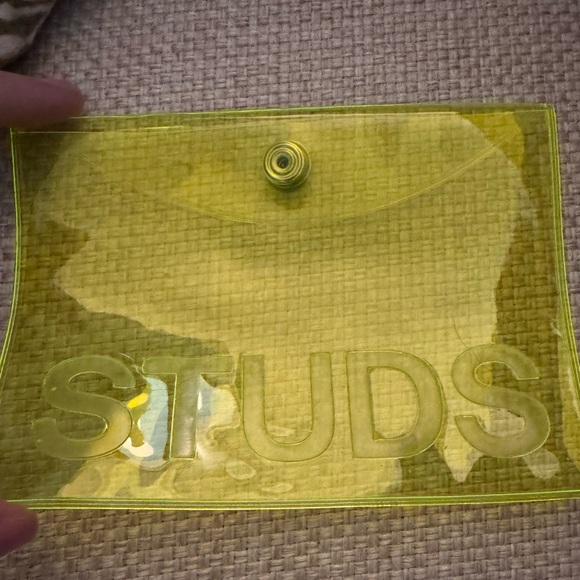 NWT STUDS MICRO KNOT HUGGIE - SILVER - Picture 8 of 9